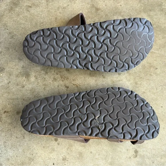 Birkenstock Tan Footbed Sandals - Picture 5 of 5